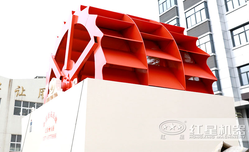 三輪輪斗式洗砂機(jī)，產(chǎn)量120-200t/h